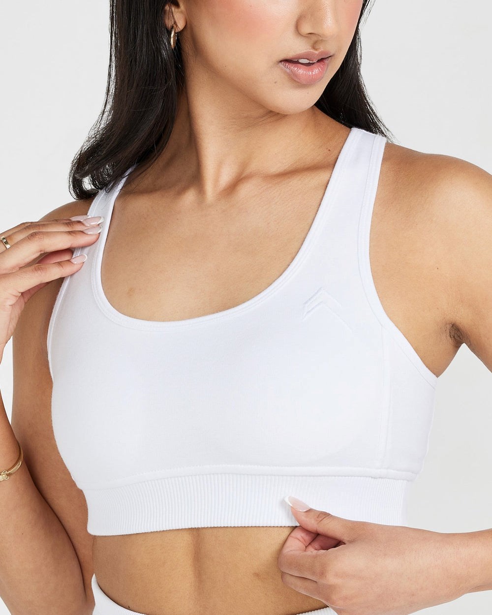 Oner Active Classic Lounge Bralette Bílé | 62KCFDZAE