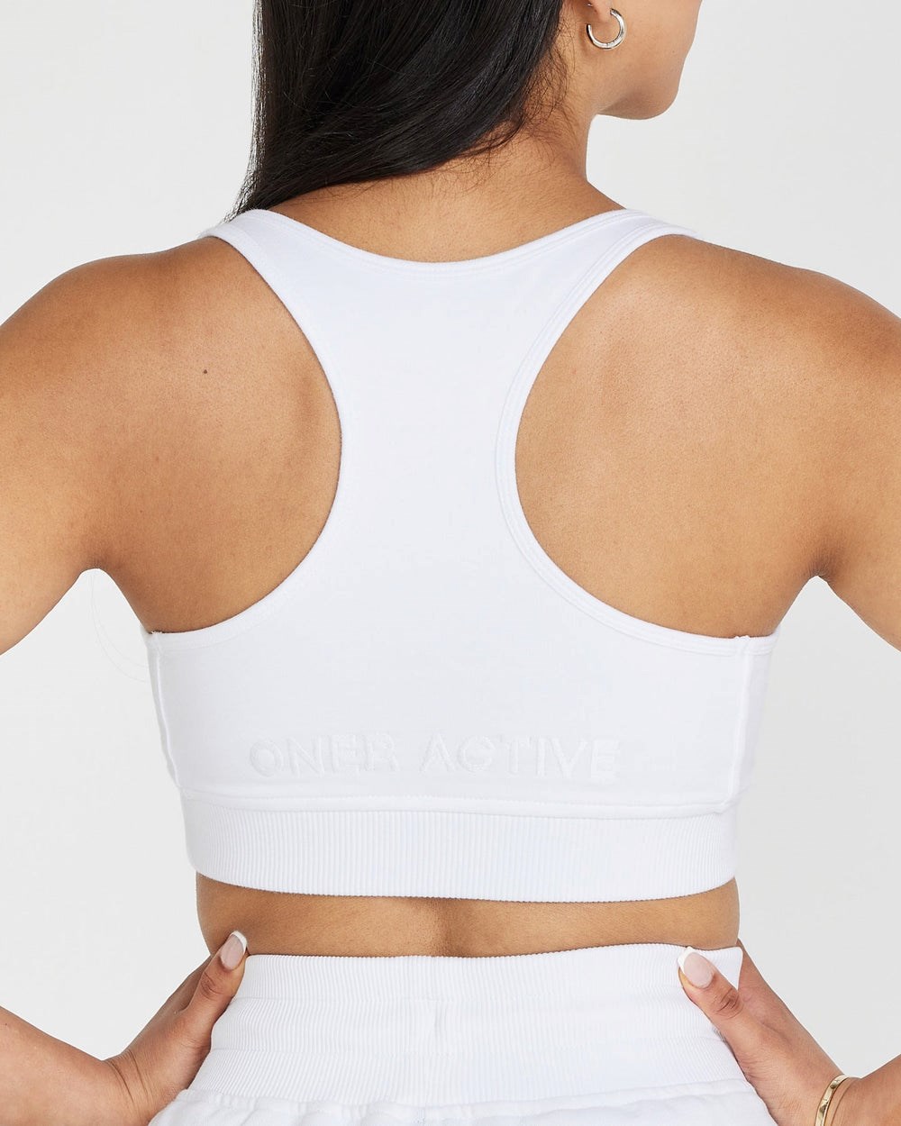 Oner Active Classic Lounge Bralette Bílé | 62KCFDZAE