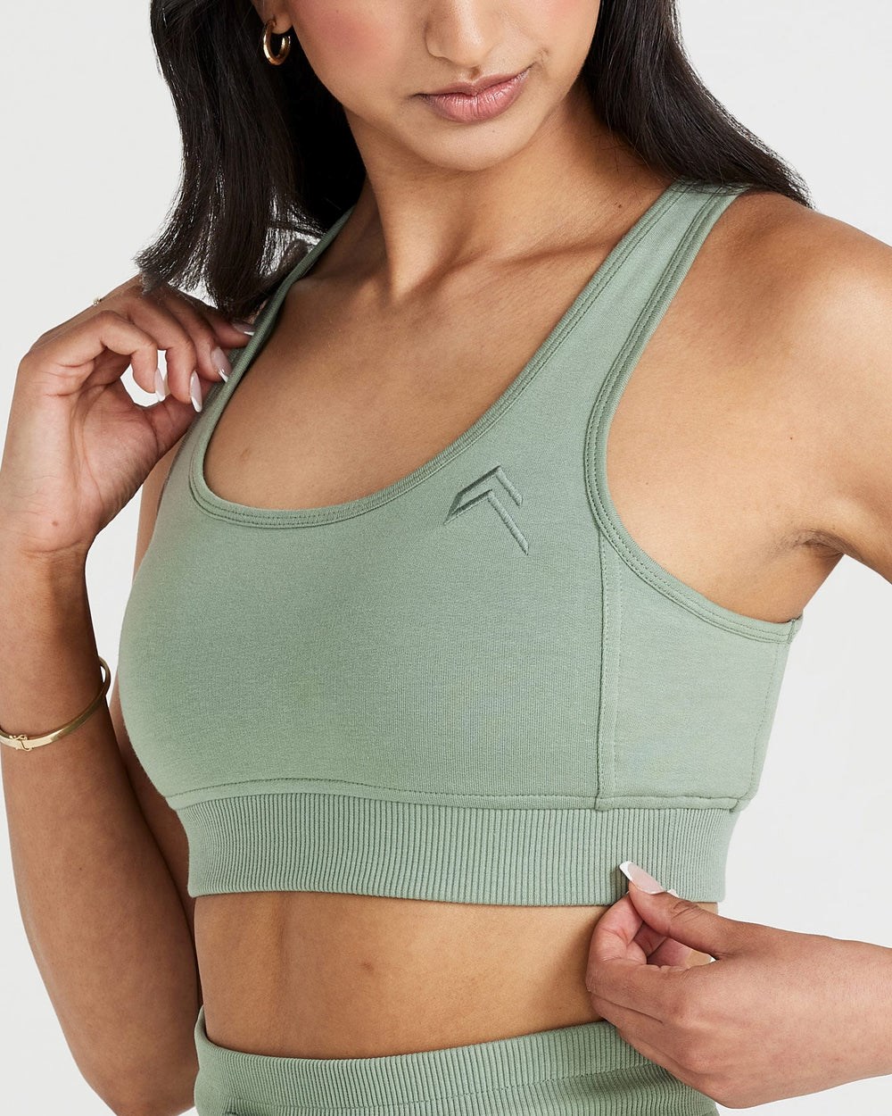 Oner Active Classic Lounge Bralette Sage | 45HQEBZJC