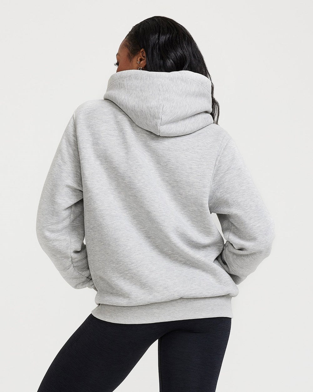 Oner Active Classic Lounge Oversized Hoodie Stříbrné | 27HBEXAOL