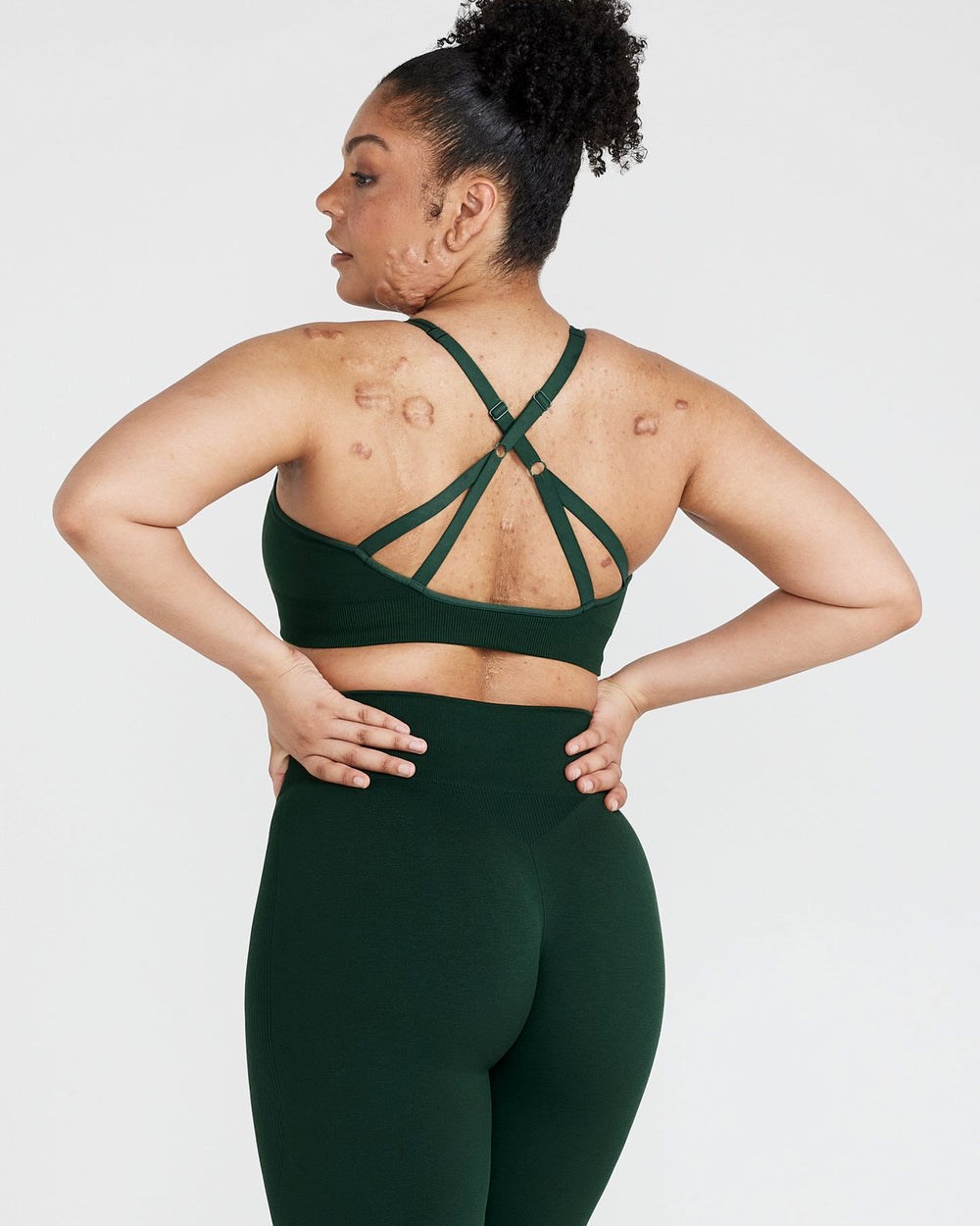 Oner Active Classic Seamless 2.0 Bralette Evergreen Marl | 02ACWXKLJ