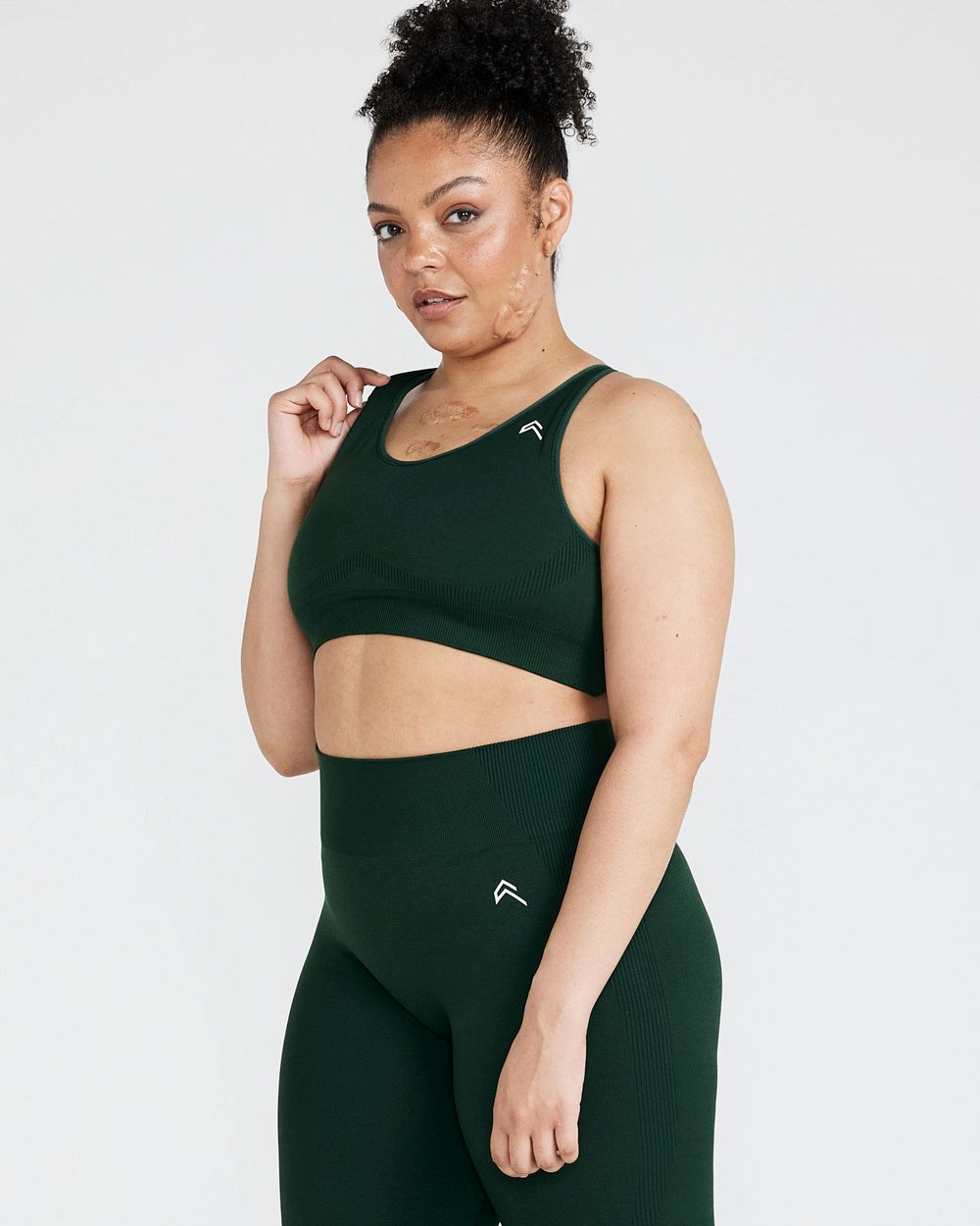 Oner Active Classic Seamless 2.0 Bralette Evergreen Marl | 02ACWXKLJ