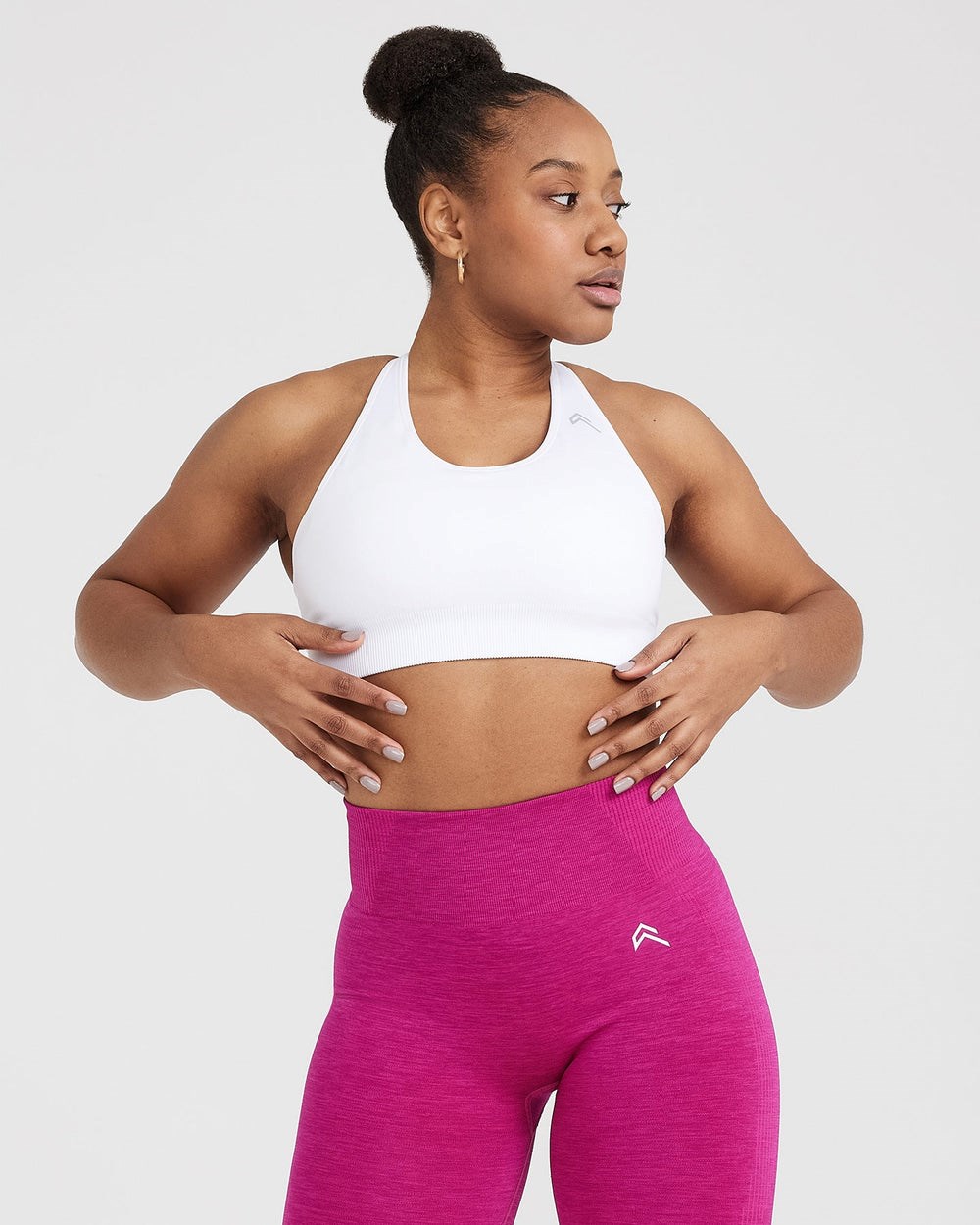 Oner Active Classic Seamless 2.0 Bralette Bílé | 18JWZQSVI