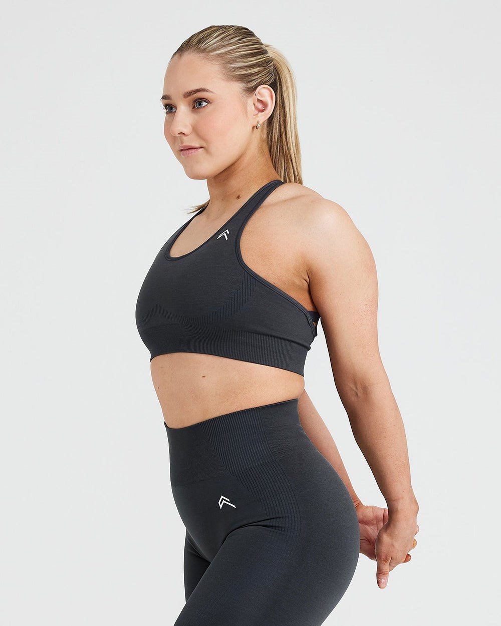 Oner Active Classic Seamless 2.0 Bralette Coal Marl | 81NGCARDU