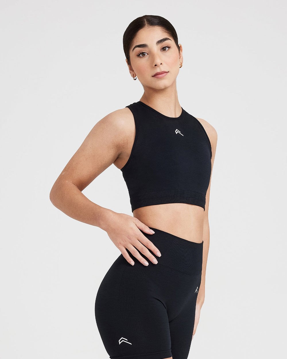 Oner Active Classic Seamless 2.0 Crop Top Černé | 13VSLATHB