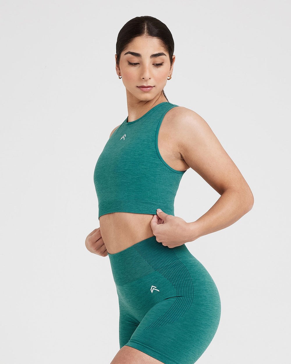 Oner Active Classic Seamless 2.0 Crop Top Zelene | 19HMSKDRO