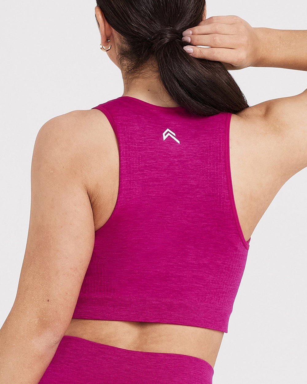 Oner Active Classic Seamless 2.0 Crop Top Fuchsie | 47FYUIZXA