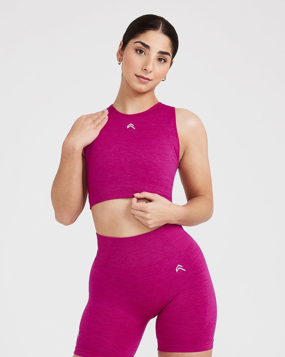 Oner Active Classic Seamless 2.0 Crop Top Fuchsie | 47FYUIZXA