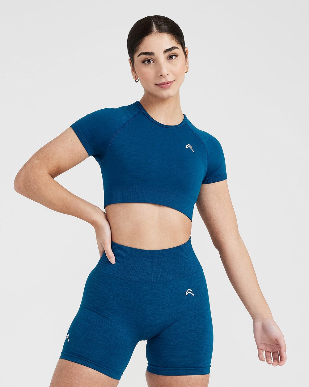 Oner Active Classic Seamless 2.0 Krátké Sleeve Crop Top Blankyt | 90PCBFEZX