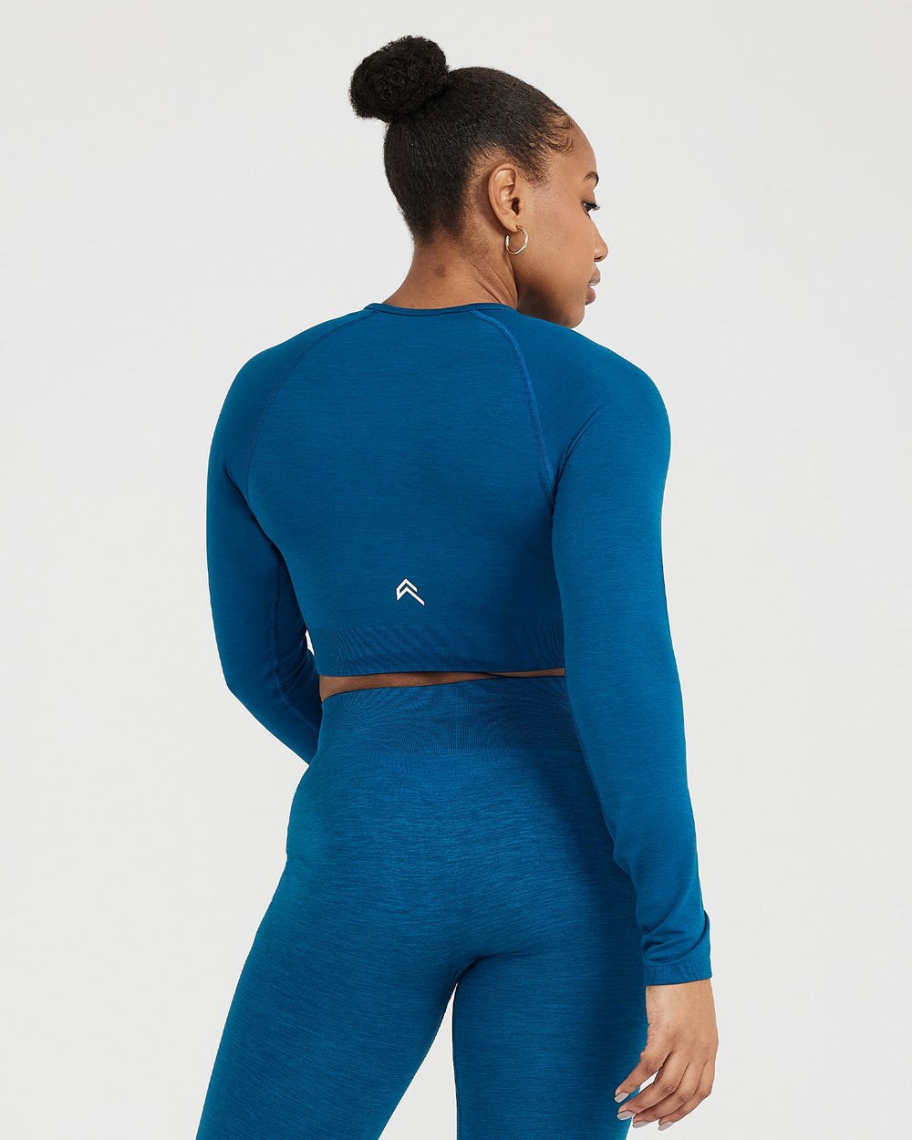 Oner Active Classic Seamless 2.0 Long Sleeve Crop Top Blankyt | 15NJZMFAP