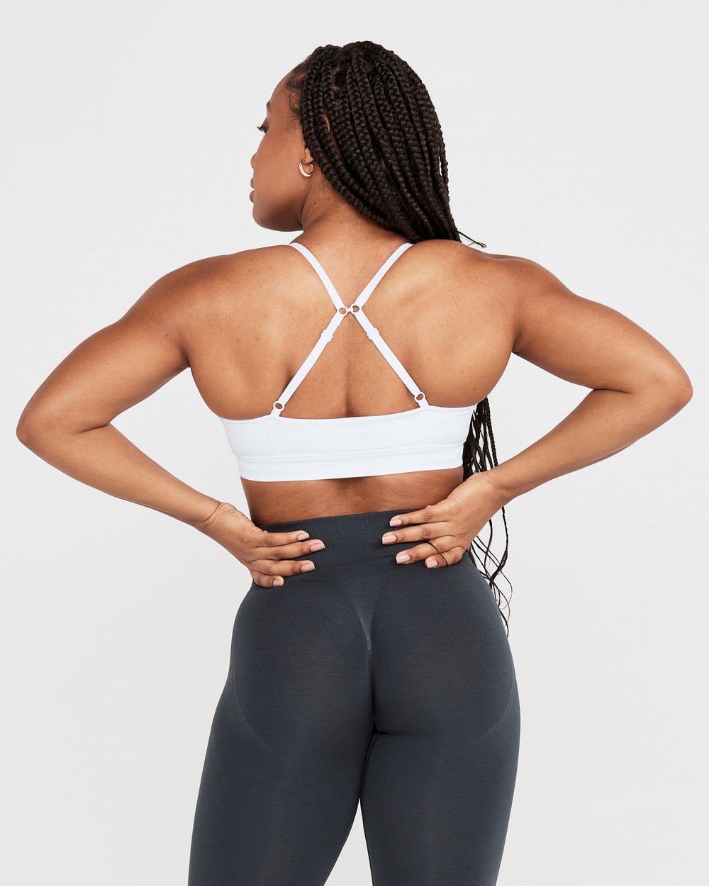 Oner Active Effortless Micro Bralette Bílé | 82UOTDENV