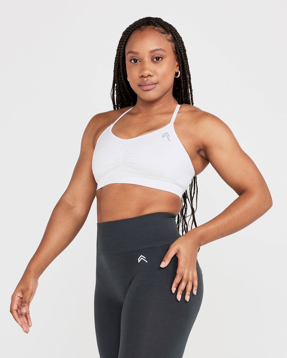 Oner Active Effortless Micro Bralette Bílé | 82UOTDENV