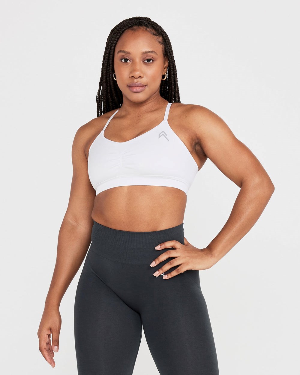 Oner Active Effortless Micro Bralette Bílé | 82UOTDENV