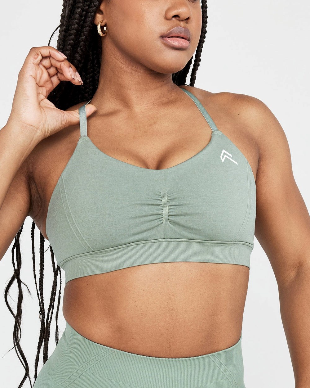 Oner Active Effortless Micro Bralette Sage | 28VZQSKXL