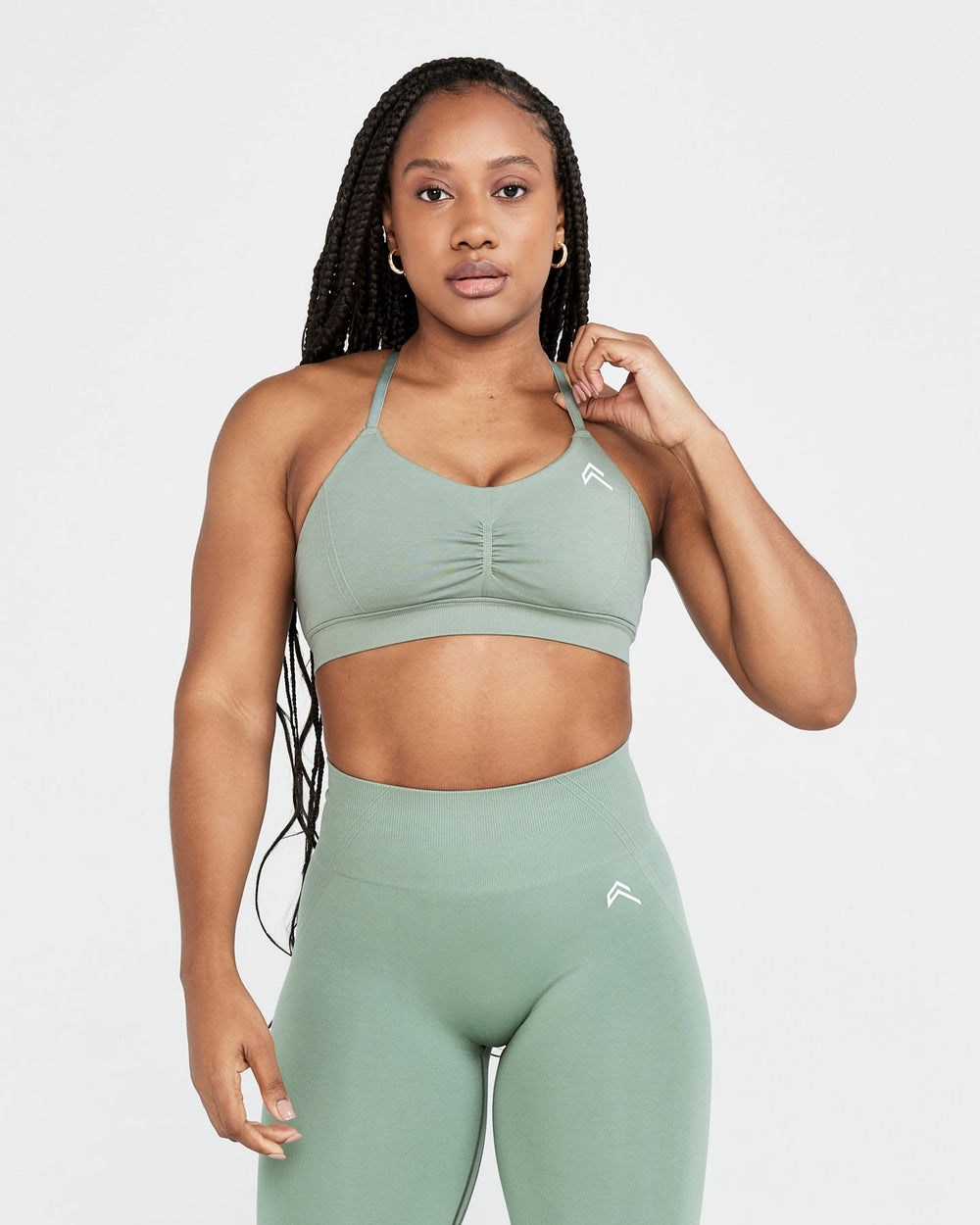 Oner Active Effortless Micro Bralette Sage | 28VZQSKXL