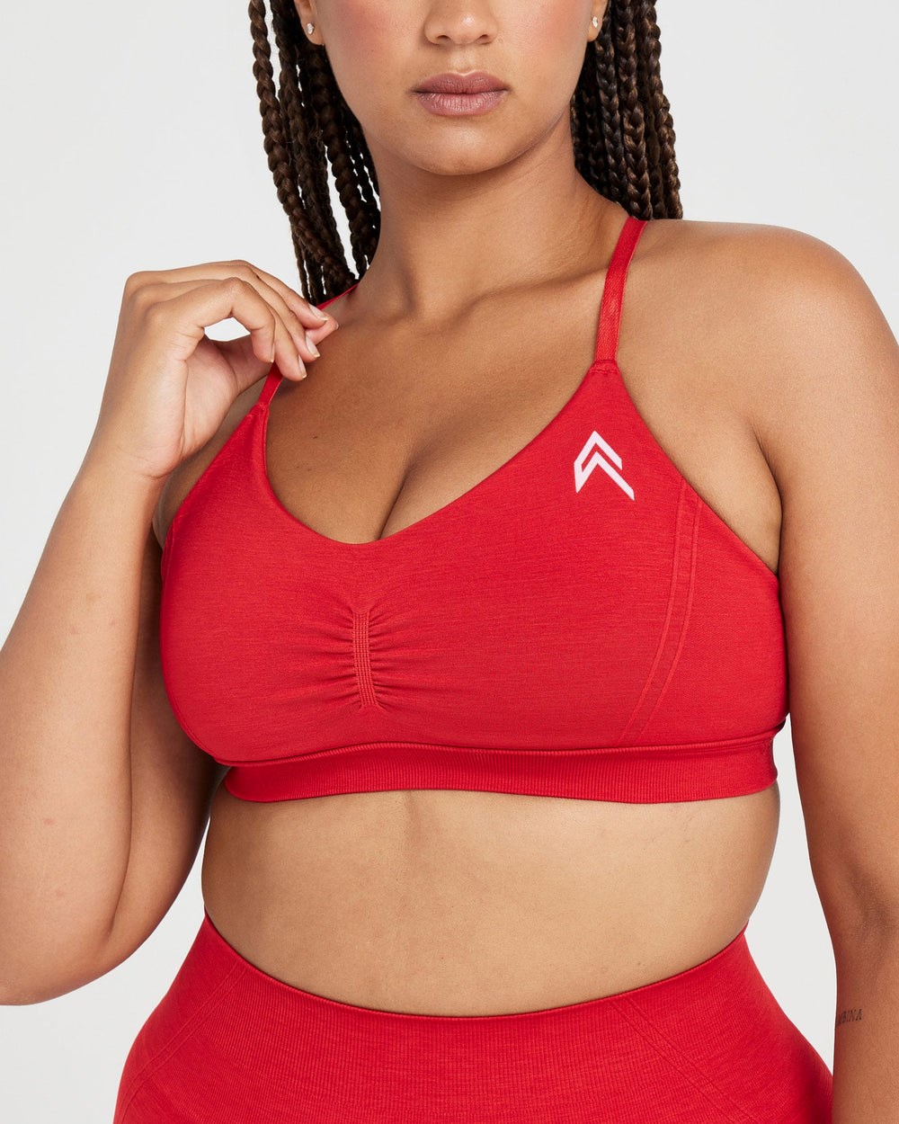 Oner Active Effortless Micro Bralette Červené | 86TYBQUCM