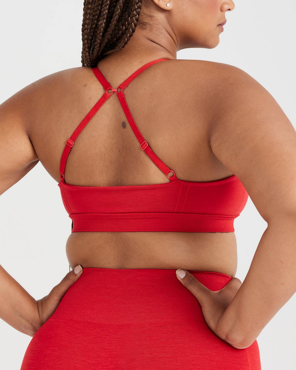 Oner Active Effortless Micro Bralette Červené | 86TYBQUCM