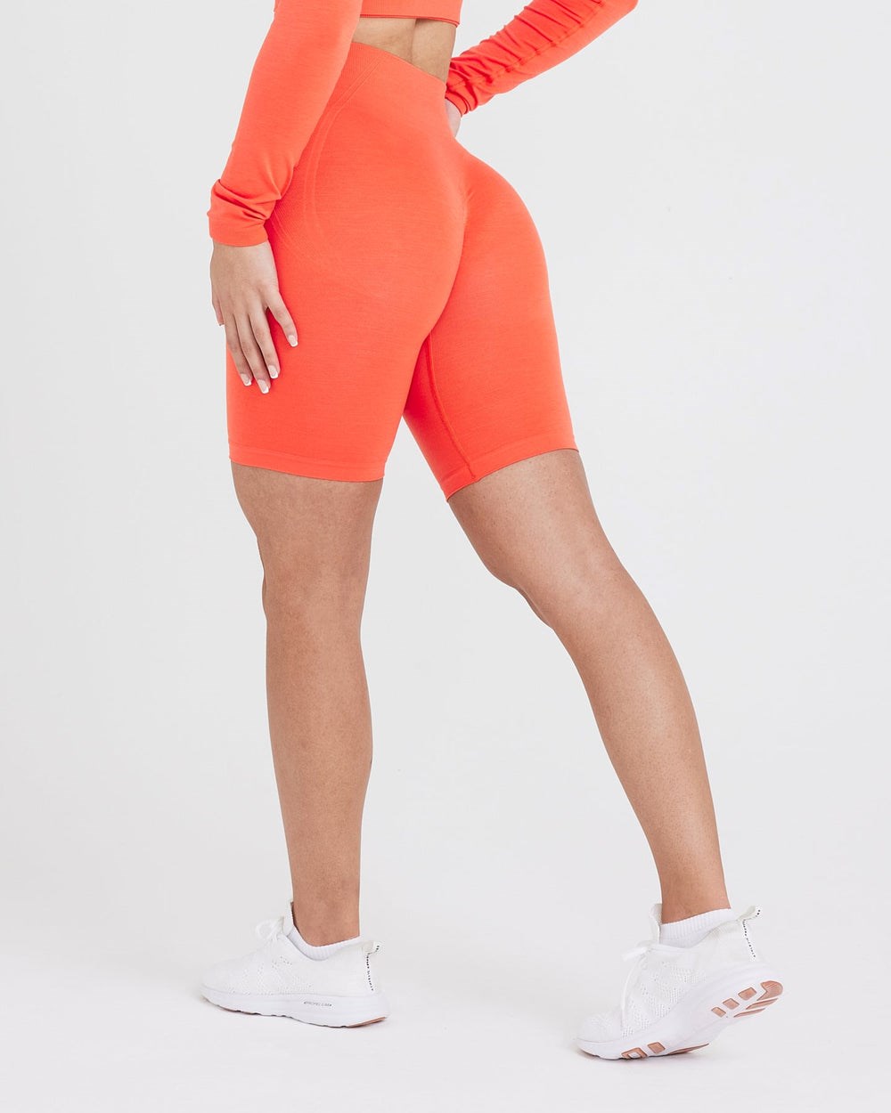 Oner Active Effortless Seamless Cycling Shorts Peach Blossom | 64TQBVJDR