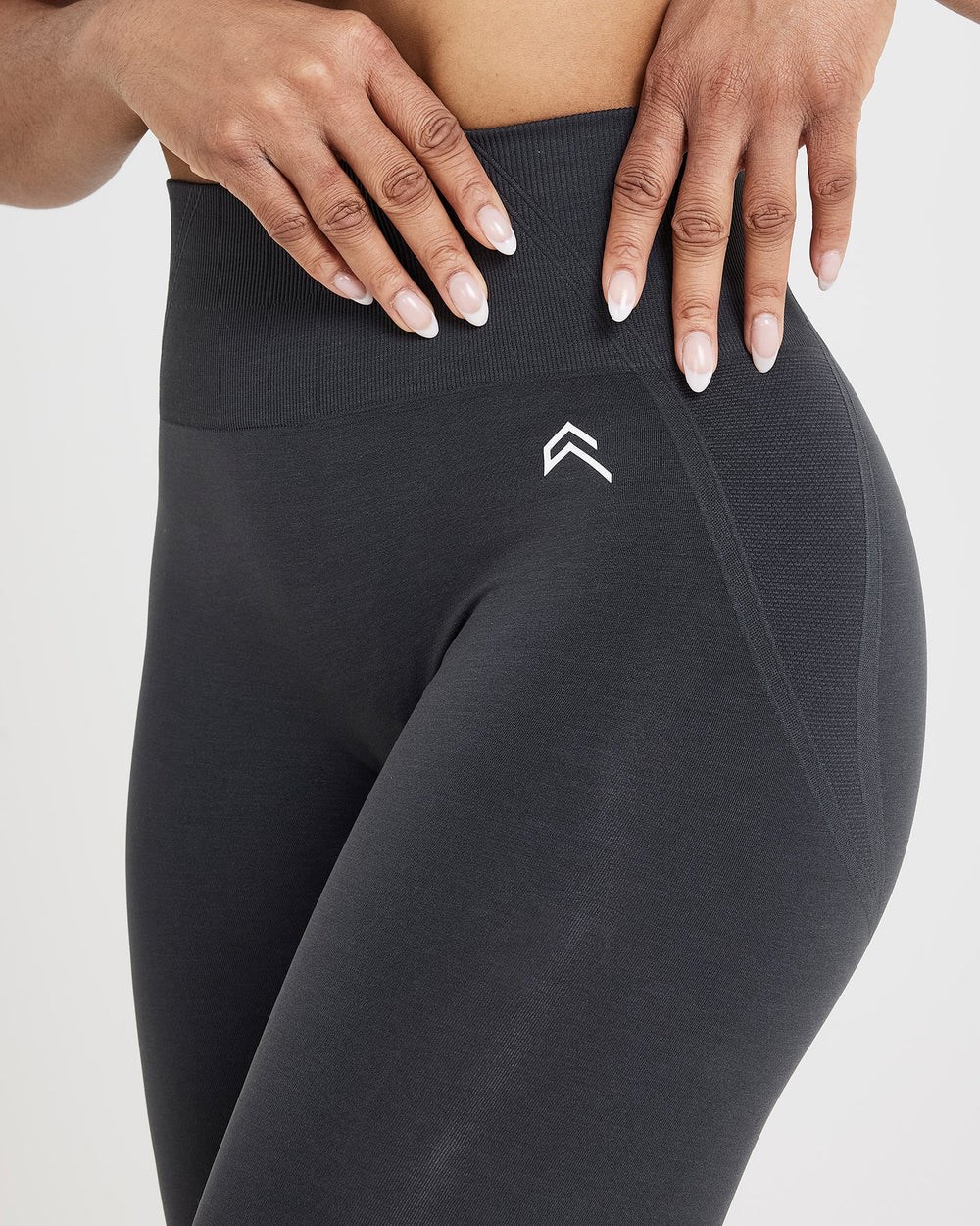 Oner Active Effortless Seamless Leggings Coal | 29UVDNYRW