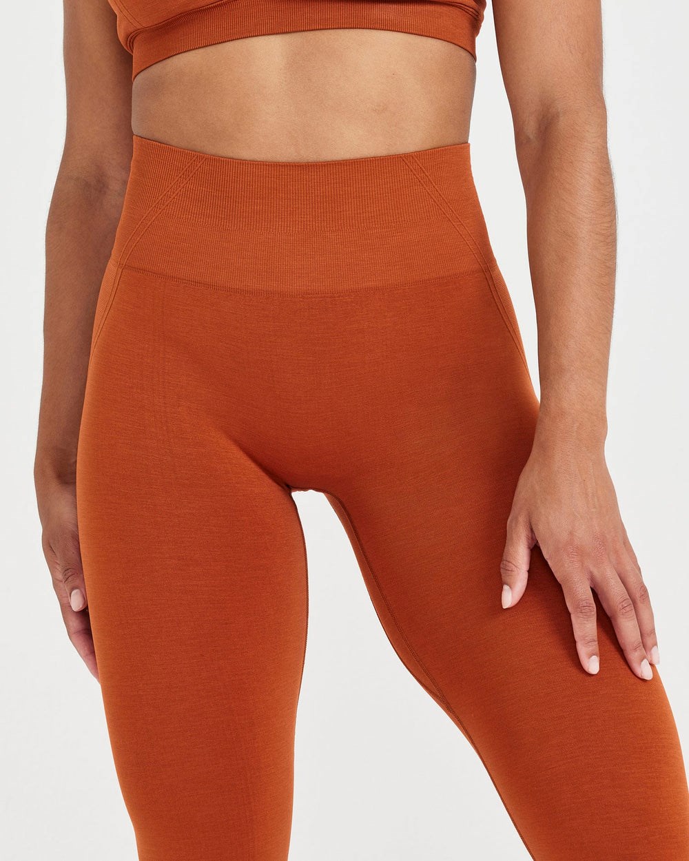 Oner Active Effortless Seamless Leggings Měď | 76VDJEFTN