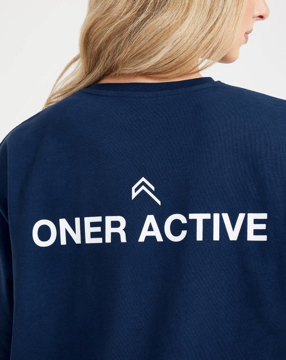 Oner Active Grafická Oversized Krátké Sleeve Tee Washed Midnight | 51EKLIBAD