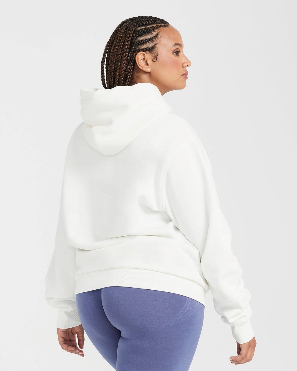 Oner Active Oversized Club Hoodie Bílé | 20FYSGUEW