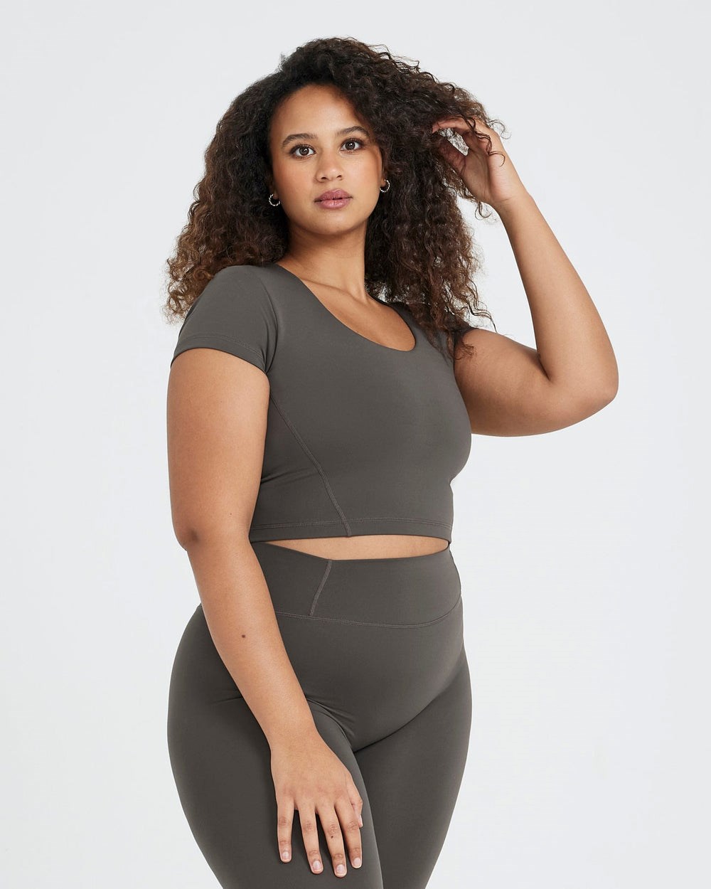 Oner Active Timeless Crop Krátké Sleeve Tee Tmavě | 37QXTMYPR