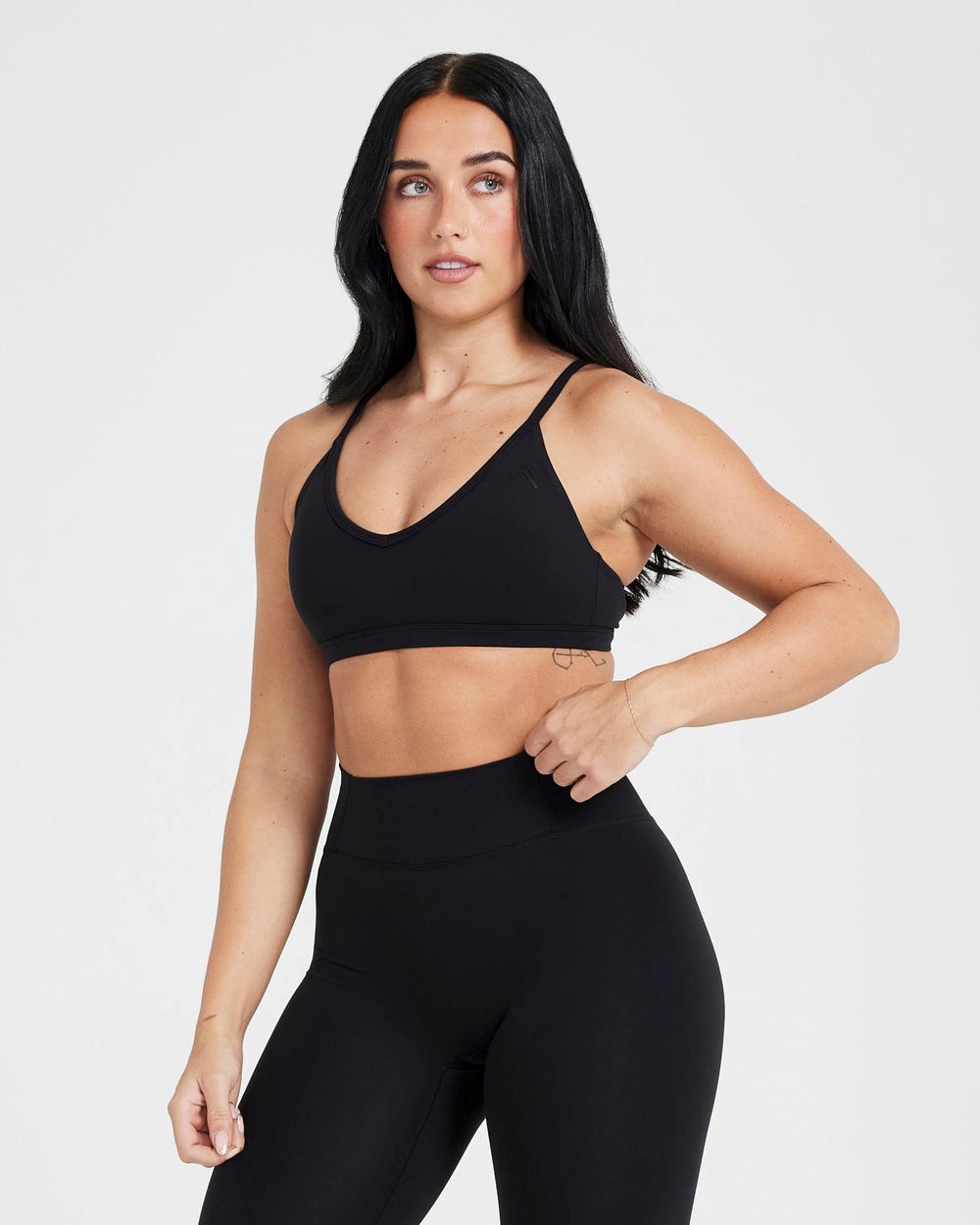 Oner Active Timeless Páskové Bralette Černé | 75QZYUNMC