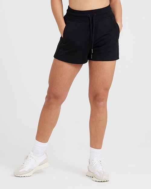 Oner Active Classic Lounge Lehké Shorts Černé | 93CBWYLZG