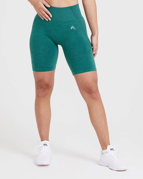 Oner Active Classic Seamless 2.0 Cycling Shorts Zelene | 17GPQJICW