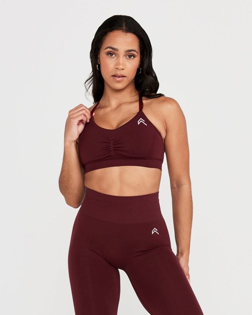 Oner Active Effortless Micro Bralette Rosewood | 50ZYCPHEO