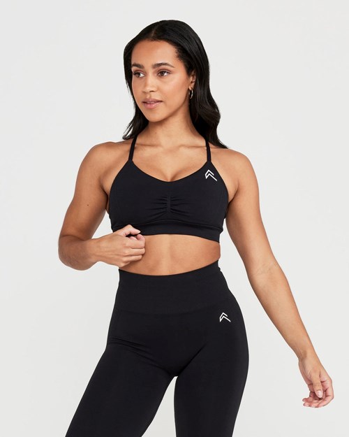 Oner Active Effortless Micro Bralette Černé | 73WVIJTDU