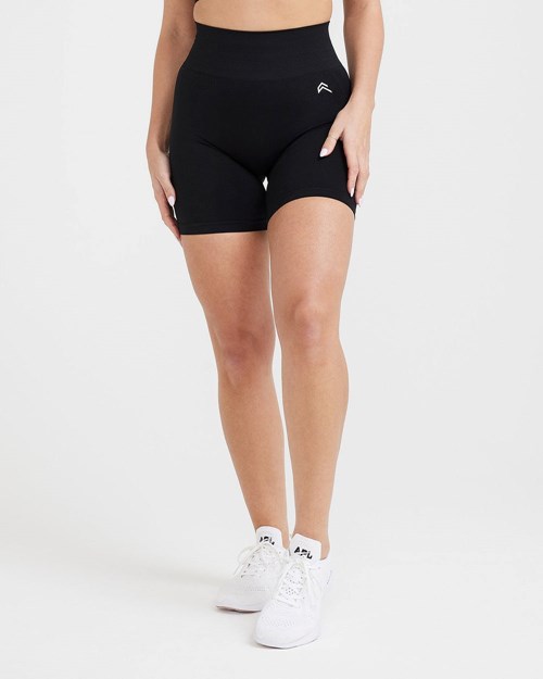 Oner Active Effortless Seamless Shorts Černé | 26INKQPYB